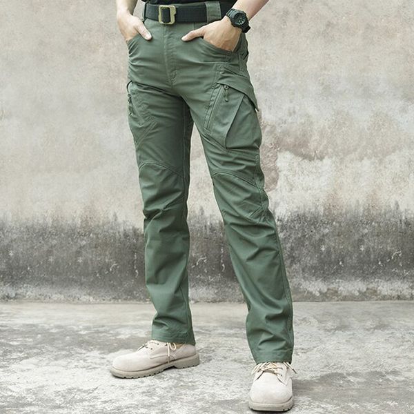 IX9 City Waterproof Tactical Pants Men   Pants Casual Men Hiking Pants Outdoor Trousers Cargo  Pants