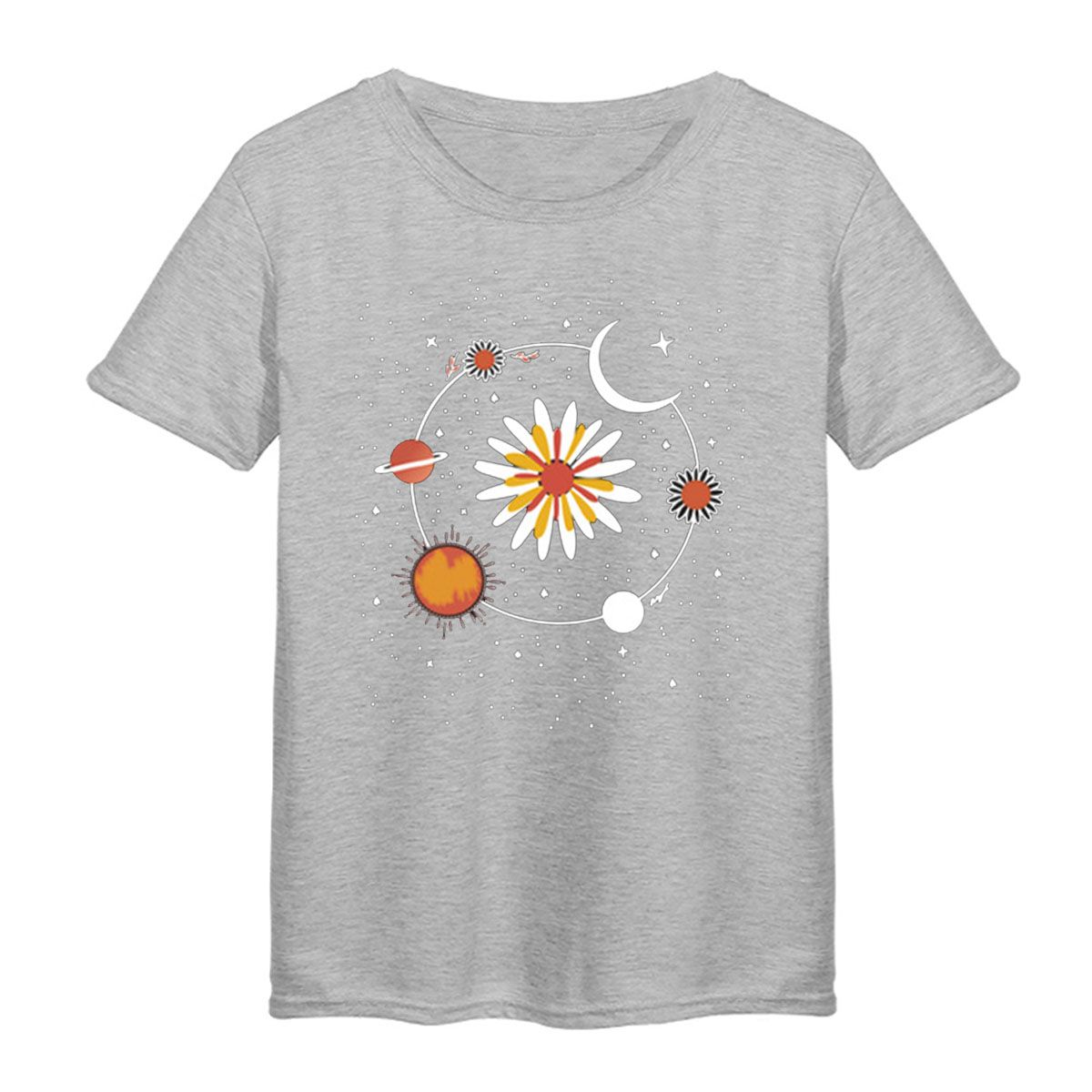 T-shirt All Match Pattern Summer T-shirt