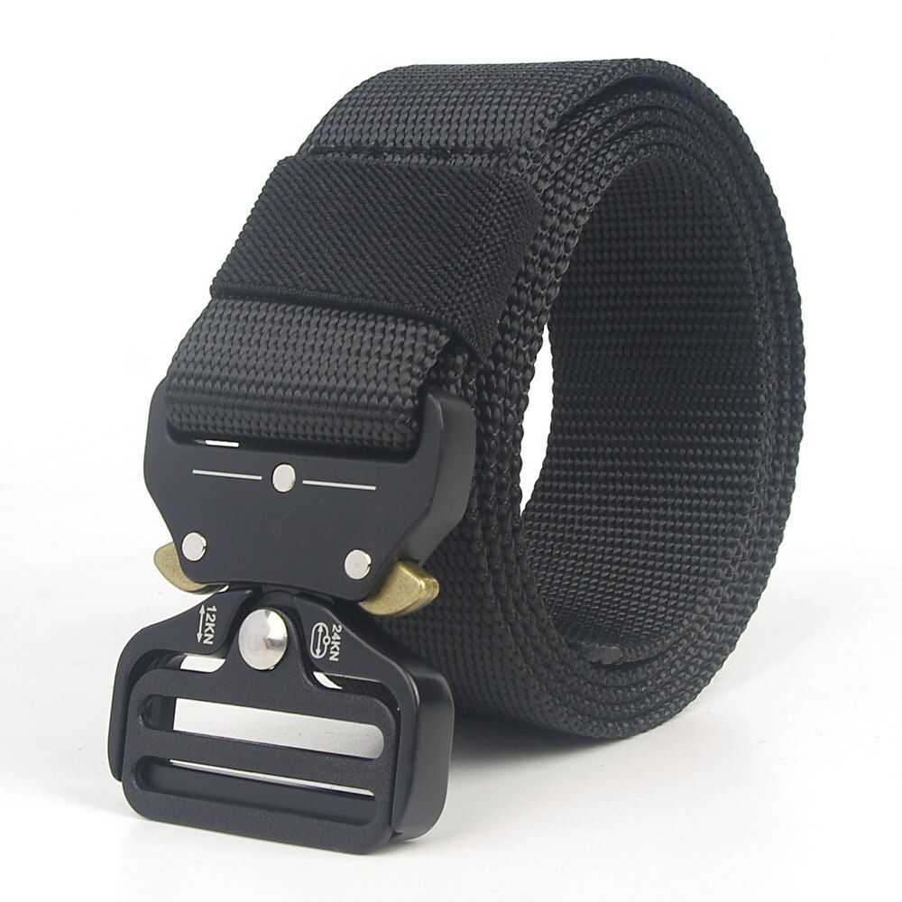 ANYONGZU 125CM 140CM 150CM 160CM Men Outdoor Belt Eye Snake Buckle Imitation Nylon Quick Drying Canvas Tactical 14 Options 3.8CM