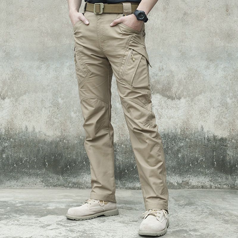 City   Pants Men   Trousers Men Many cket Waterproof Wear Resistant Casual Cargo Pants 5XL