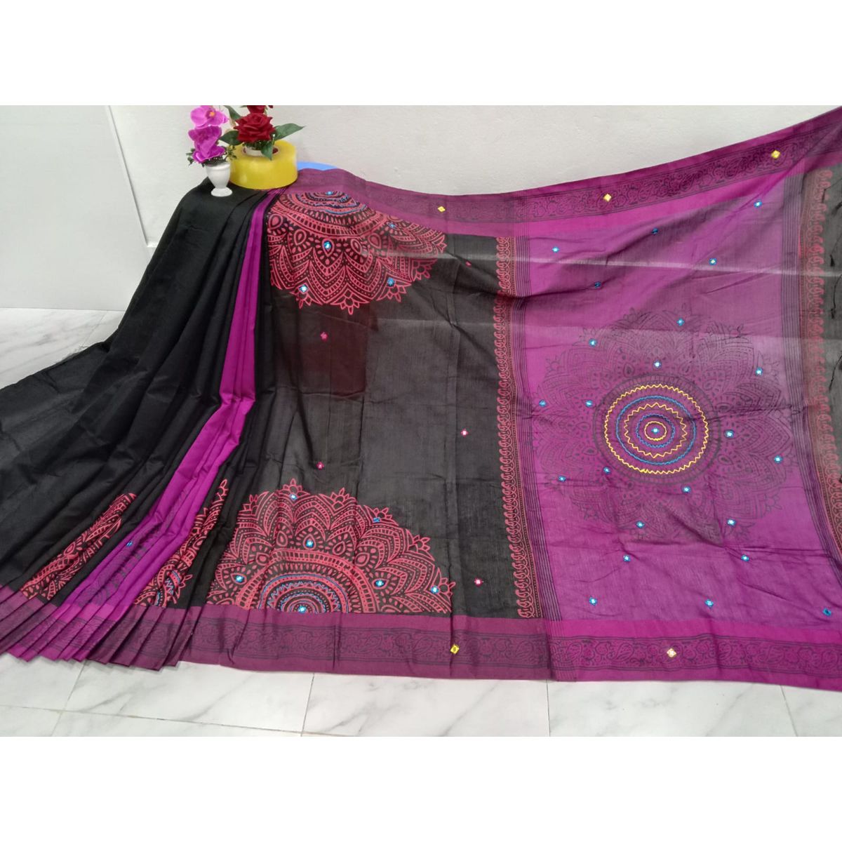 Boutique Designer Occasional Dupion Silk Saree