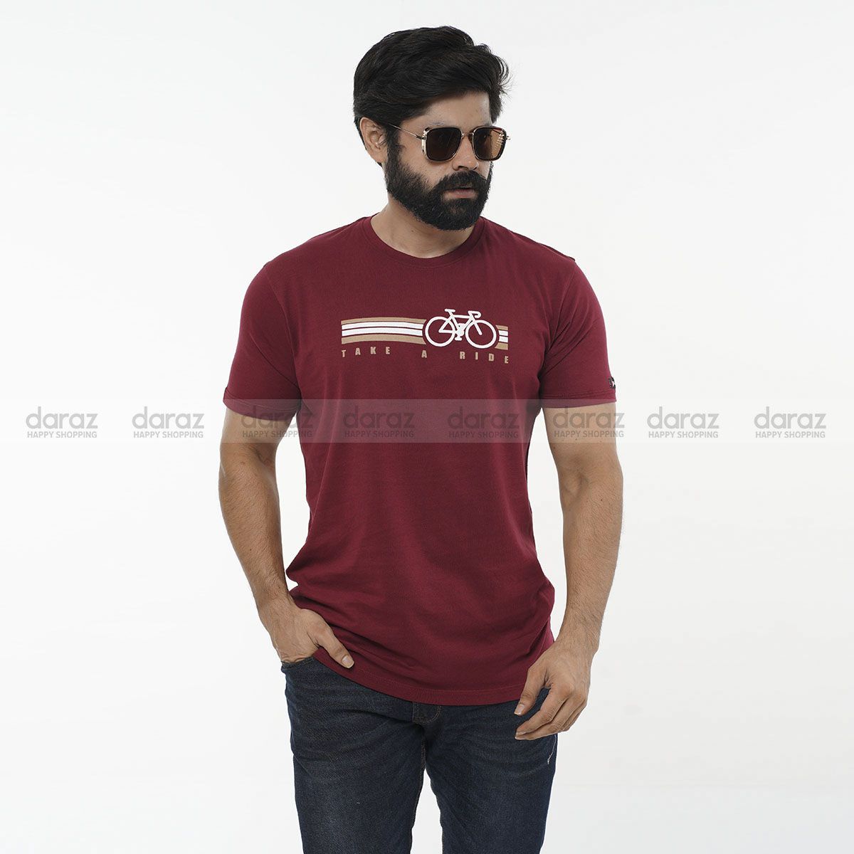 Brown T Shrit For Men's