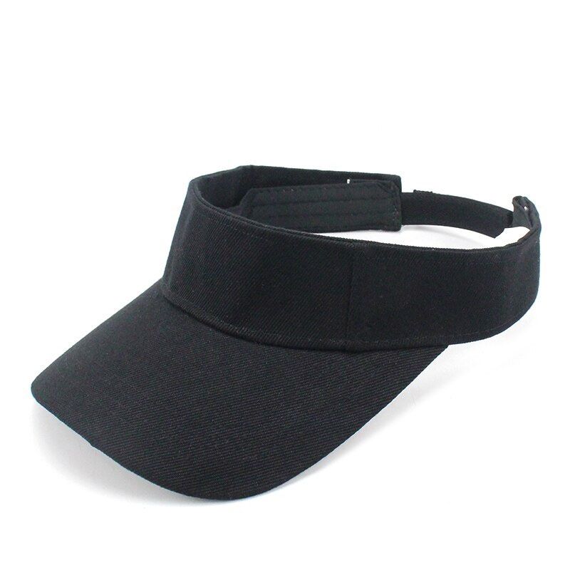 Unisex Men Women Plain Sun Visor Sport Golf Cap Hat