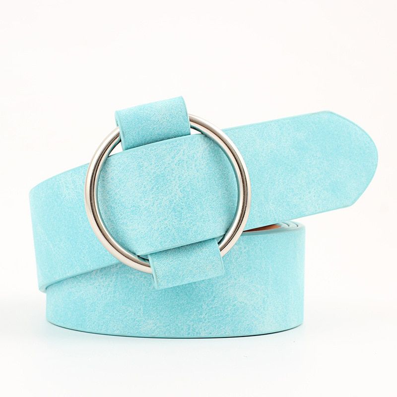 8 Colors Fashion Women Thin Belt High Quality Strap Lady Leather Trouser Girl Boy Belts Ladies on Dresses