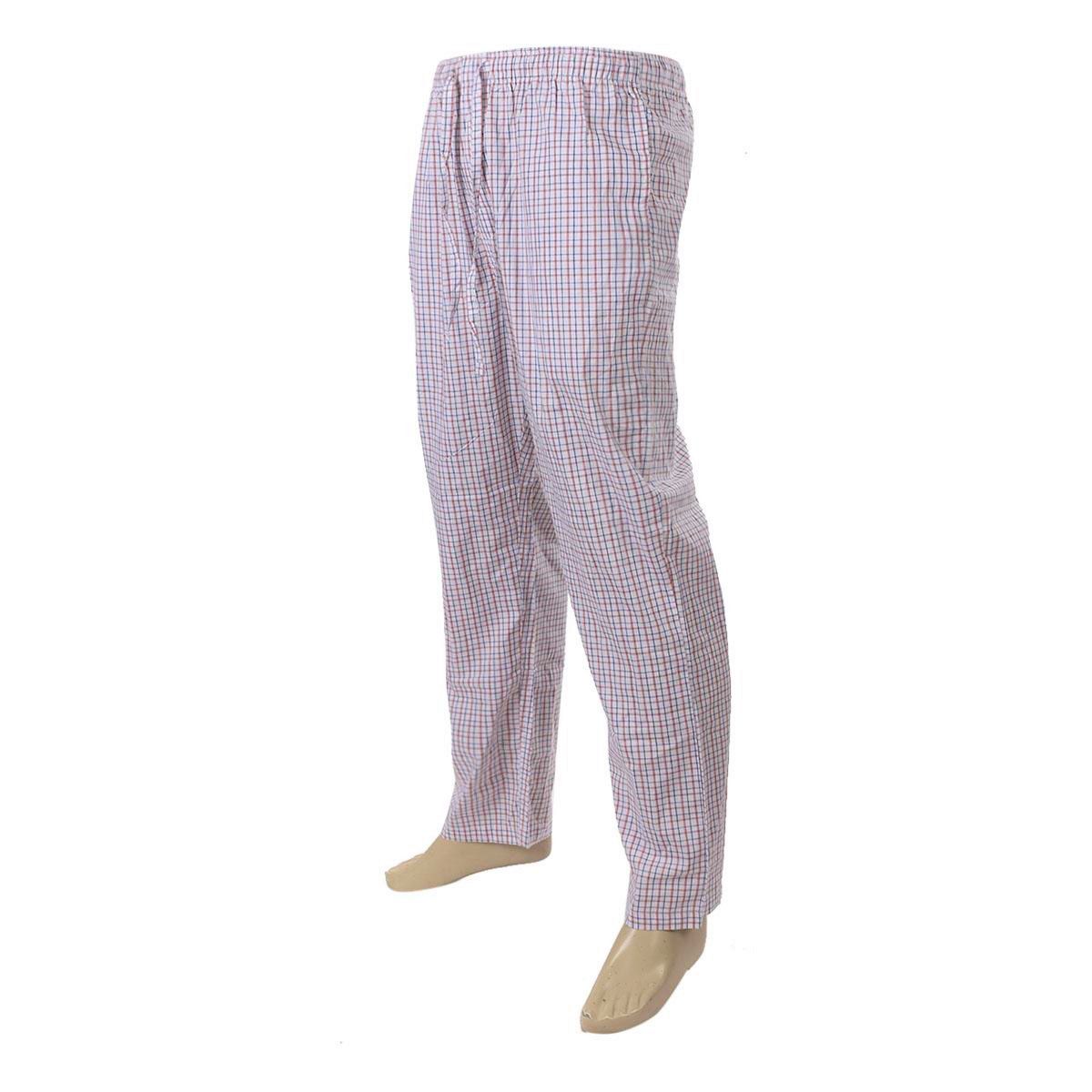 Men's extra relax cotton multi color check pajama pants