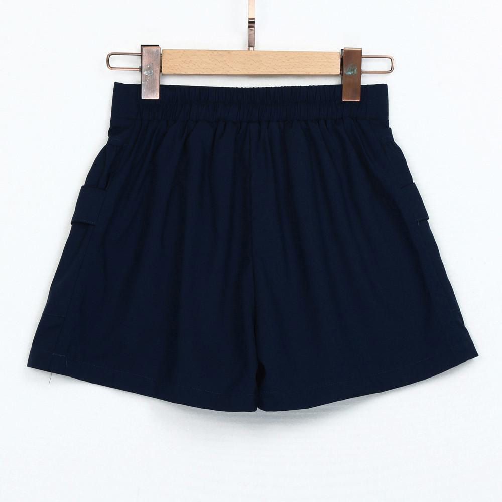 Women Plus Size Solid Loose Hot Pants Pockets Lady Summer Casual Shorts
