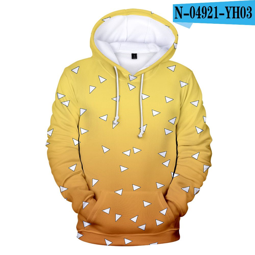 Demon Slayer 3D Hoodies Style Fashion Hooded Sweatshirts Men Kimetsu no Yaiba 3D Anime Streetwear Clothes Plus Size