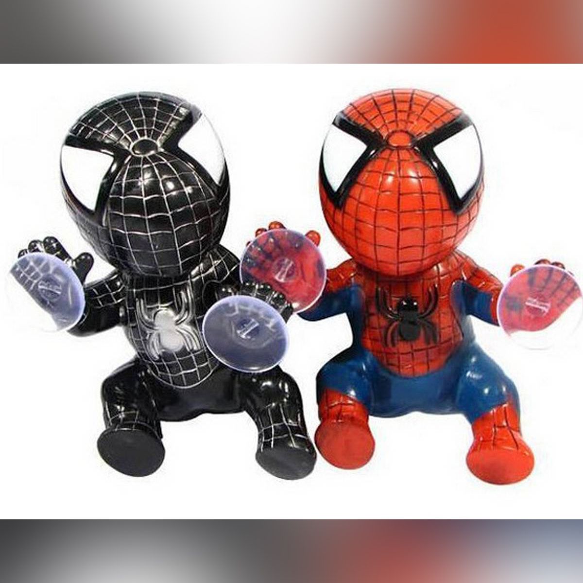 Spiderman Sucker Doll Fashion Window Sucker Spider-Man Toy  -