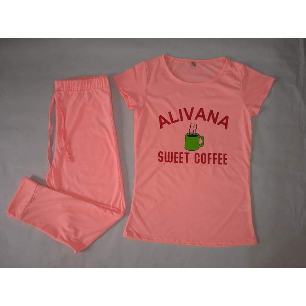 Ladies T-shirt and leggings - Tops For Girls