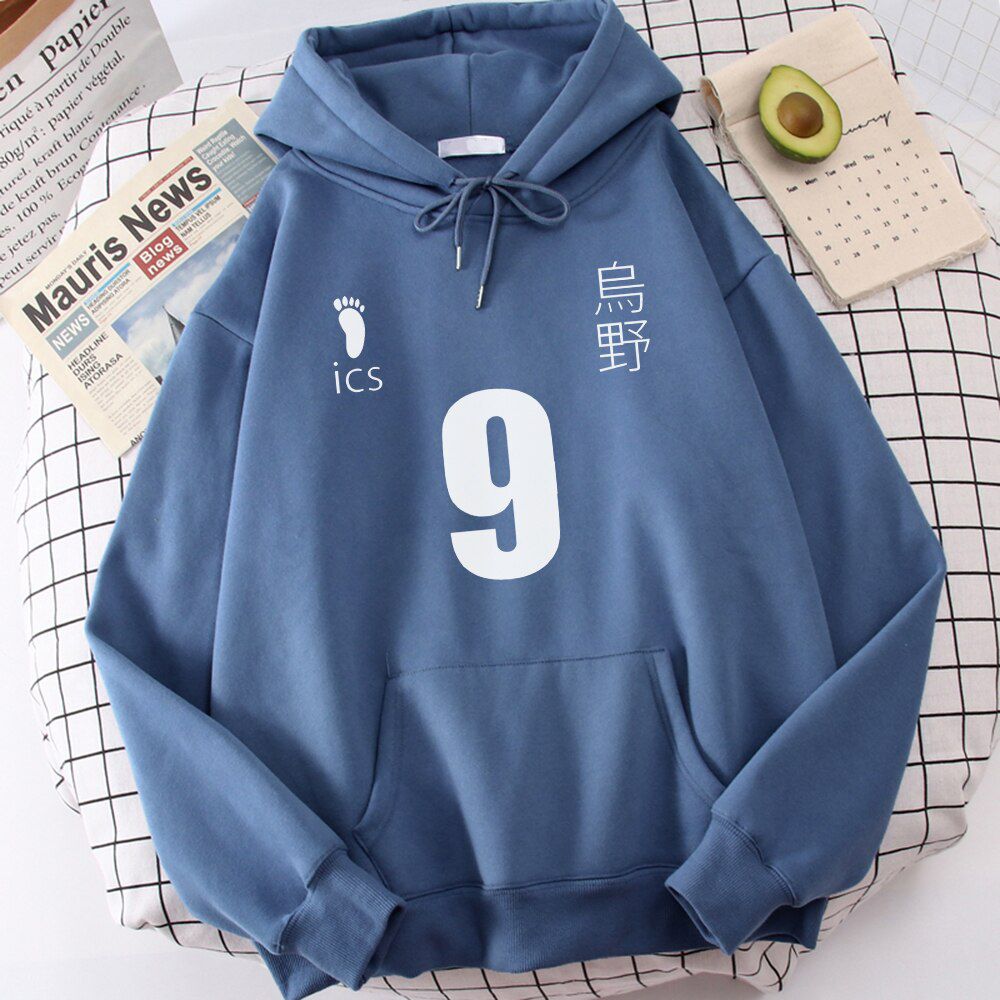 Spring Kageyama Tobio Hoodies Haikyuu Cartoon Streetwear Men  Hop Fashion Funny Sweatshirts Casual Mens Hooded