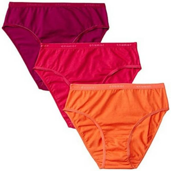 Multi Color Cotton Panty For Women - 3 Pcs