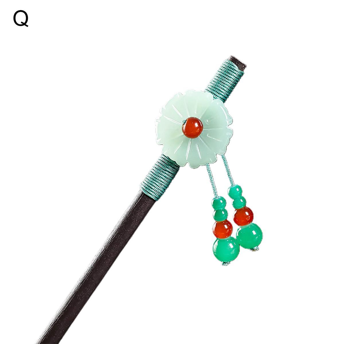 Hair Bun Stick Non-Slip Women Handmade Antique Hair Stick