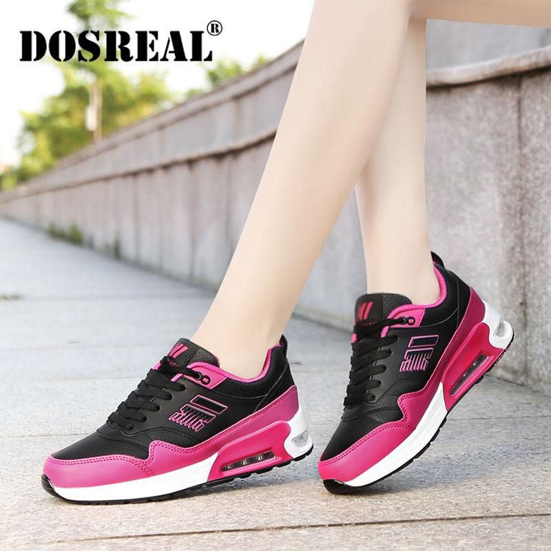 Sneakers For Women White Shoes Light Korean Version Leather Sport Shoes Air Cushion Casual Running Women Shoes