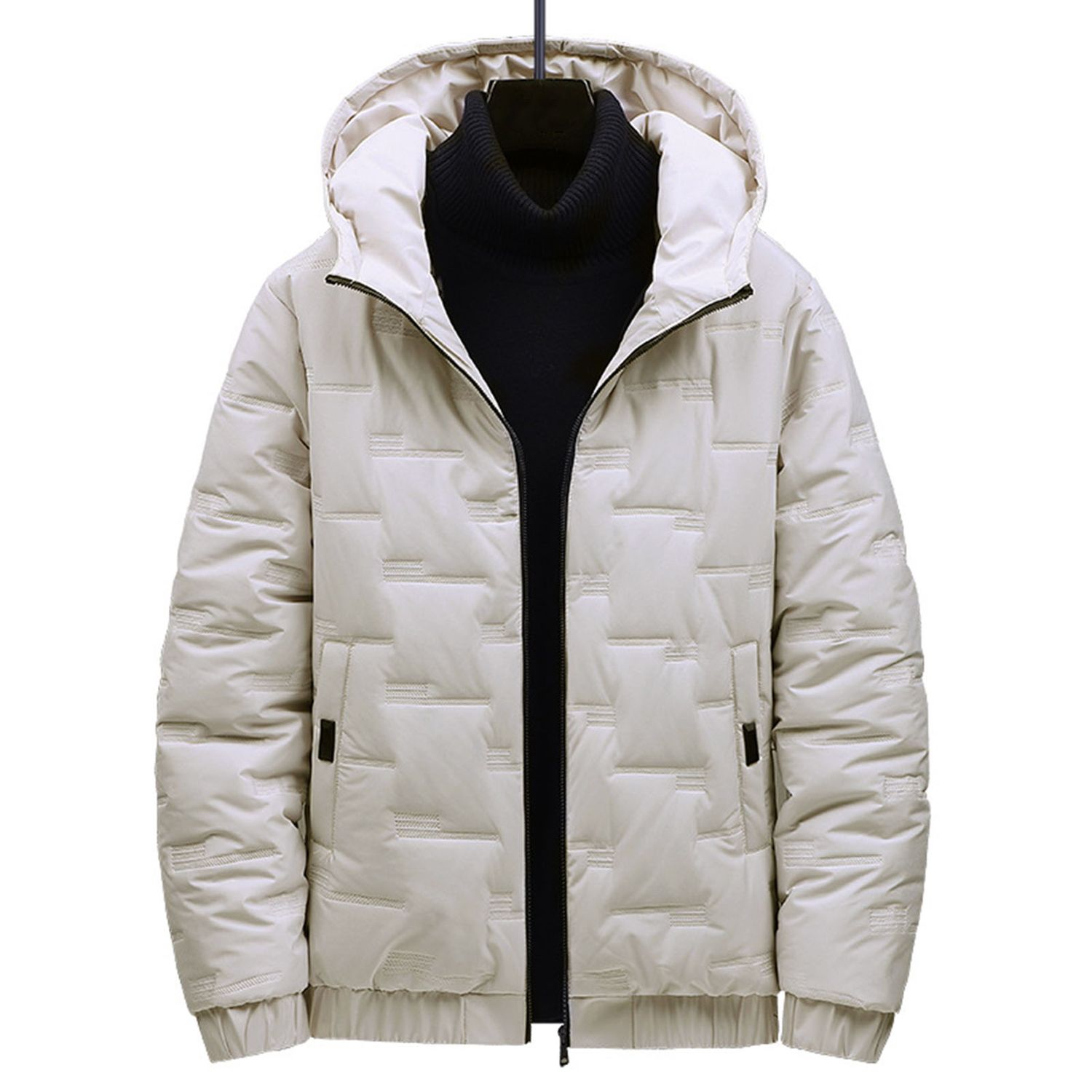 Winter Jacket Long Sleeve Smooth Winter Coat