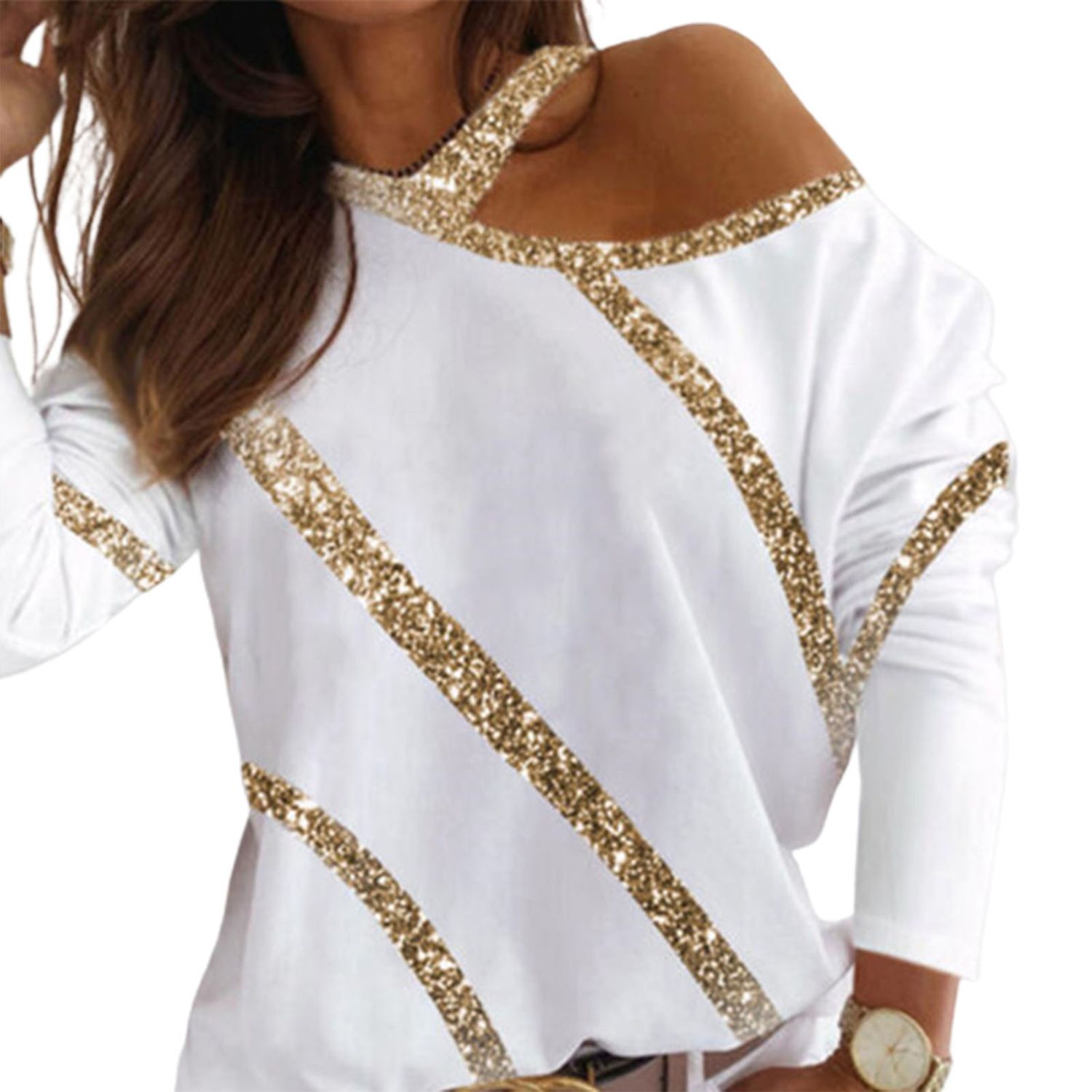 Ladies Pullover Loose Tament Loose-fitting Blouse