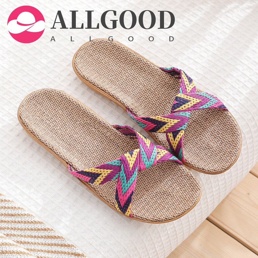 Home slippers for women Fashion Casual Slip On Slides Indoor Home Slippers Beach shoes for women