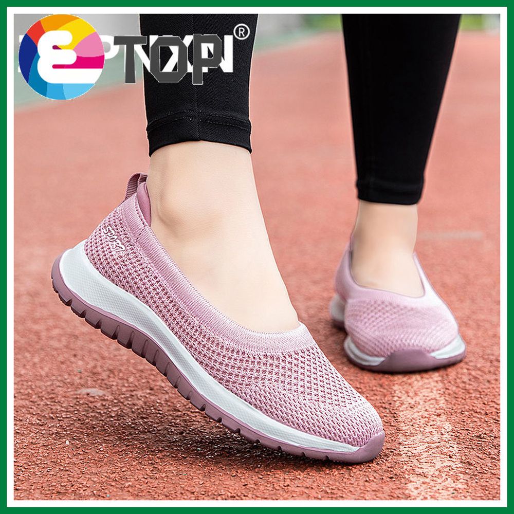 ZNPNXN Women Korean Casual Flat Non-Slip Healthy Walking Shoes