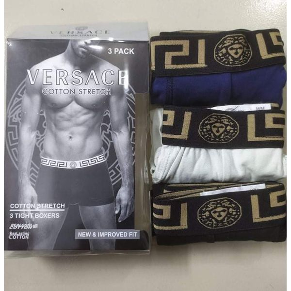 Versace Boxer Brief 3-Pack Mens Underwear