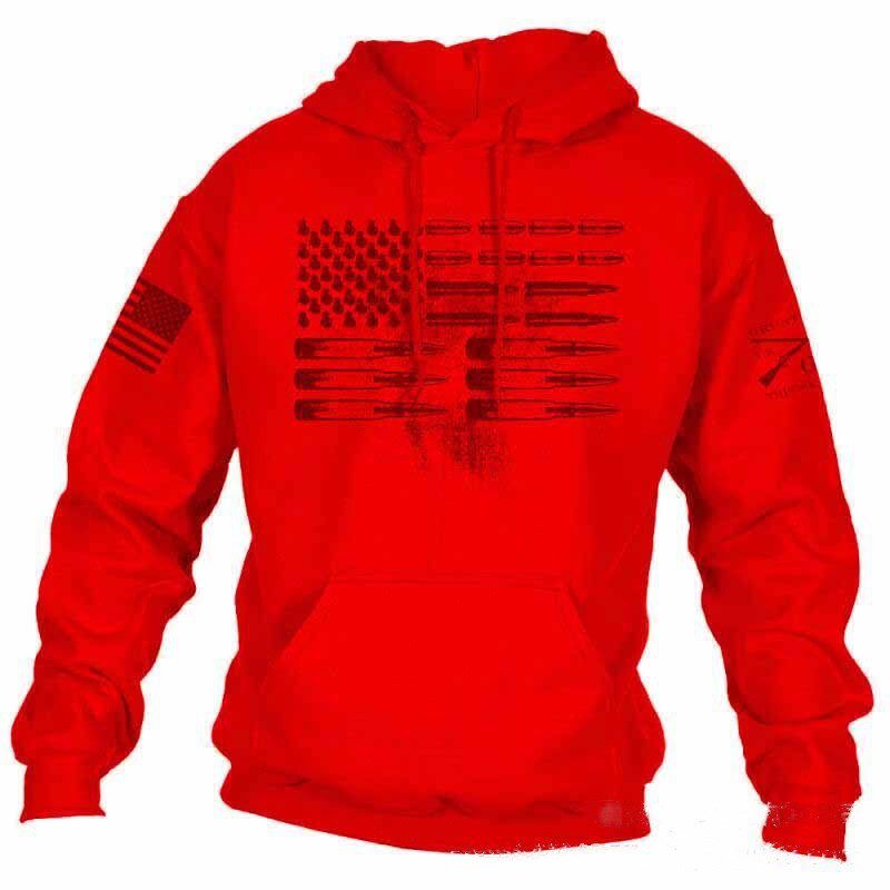 Top Selling Product In European American Printed Long-sleeved Men's Sweatshirt Fashion Plus Size Hoodie Men's Clothing