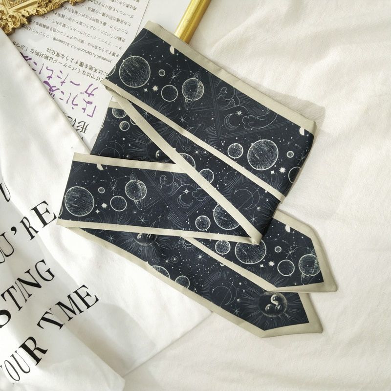 Narrow Decoration Female Scarf Scarves Small Neckerchief Waistband Hair Band Arm Bag Ribbon women skinny scarf women
