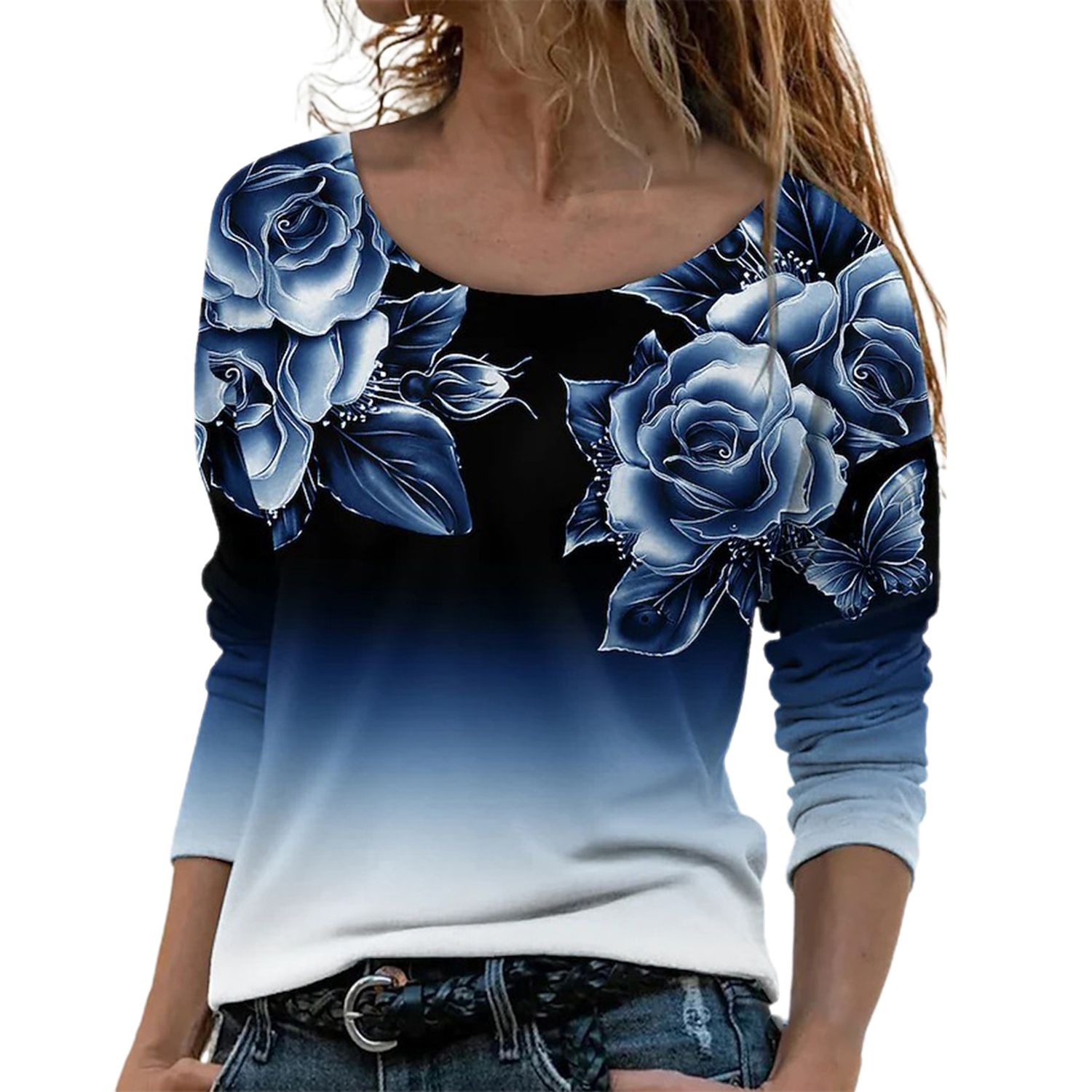 Spring Blouse Print Spring Touch Women Blouse