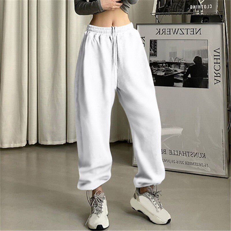 Women pants Black Jogging Sweatpants Women for pants Baggy Sports Pants Gray Jogger High Waist Sweat Casual Female Trousers