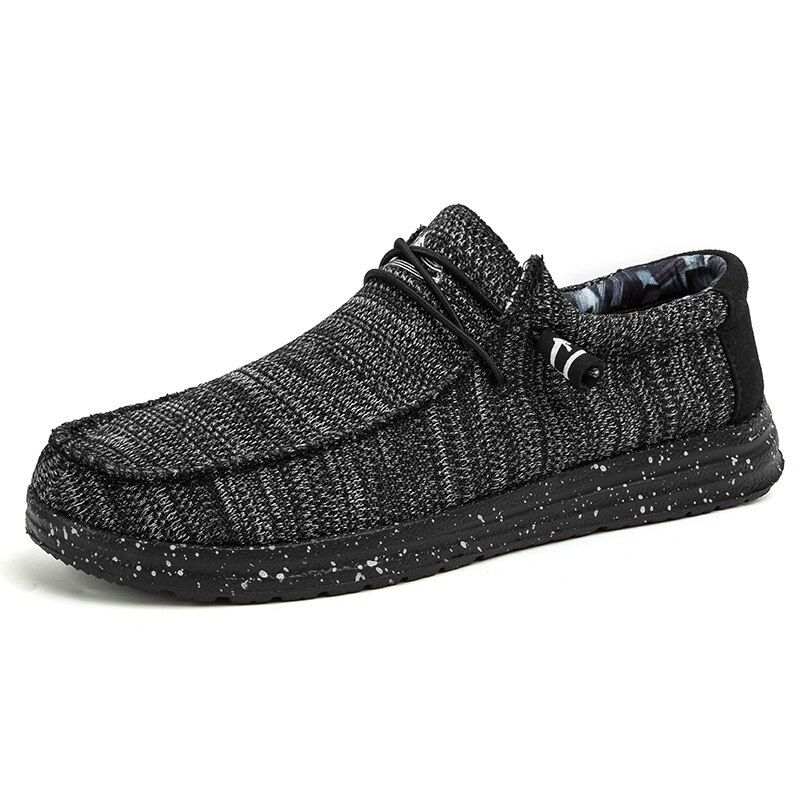 Men Casual Shoes Fashion Denim Canvas Shoes Breathable Men ng Flat Shoes Outdoor Large Size Light Men's Shoes Loafers