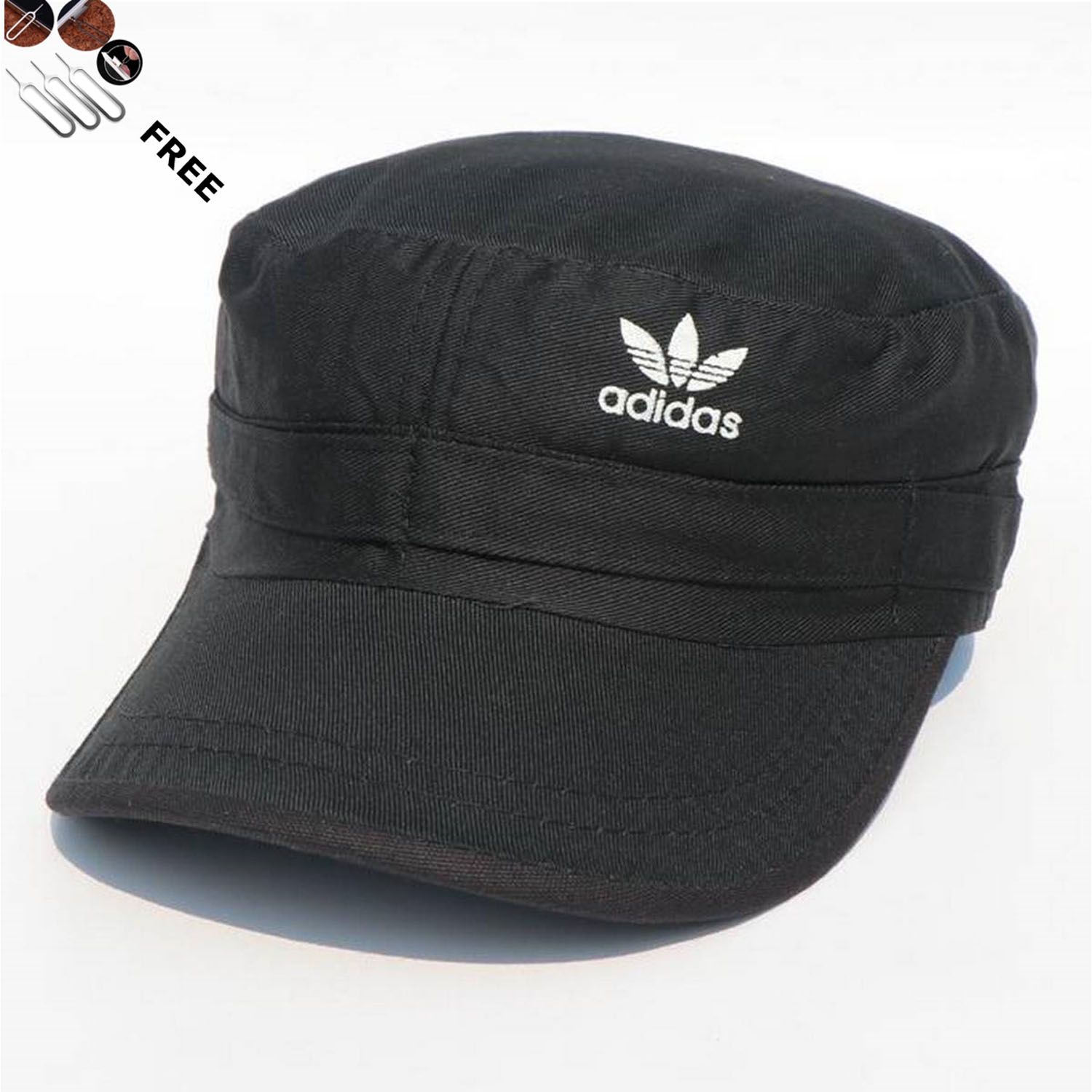 Black Jhonson Cap For Men