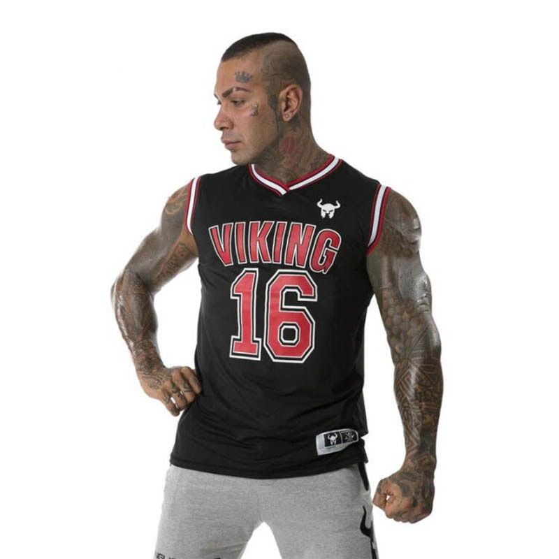Summer New Gyms Fitness Training Suit Mesh lyester Quick-Drying Basketball Uniform Men's Srts Running Vest