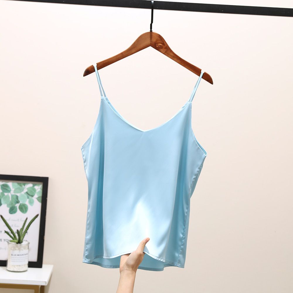 Women Crop Tops Silk Tube Top Female Sleeveless Camis Seamless Sports Lingeries Tee Bra Crop Top Bandeau Top Tank Sling