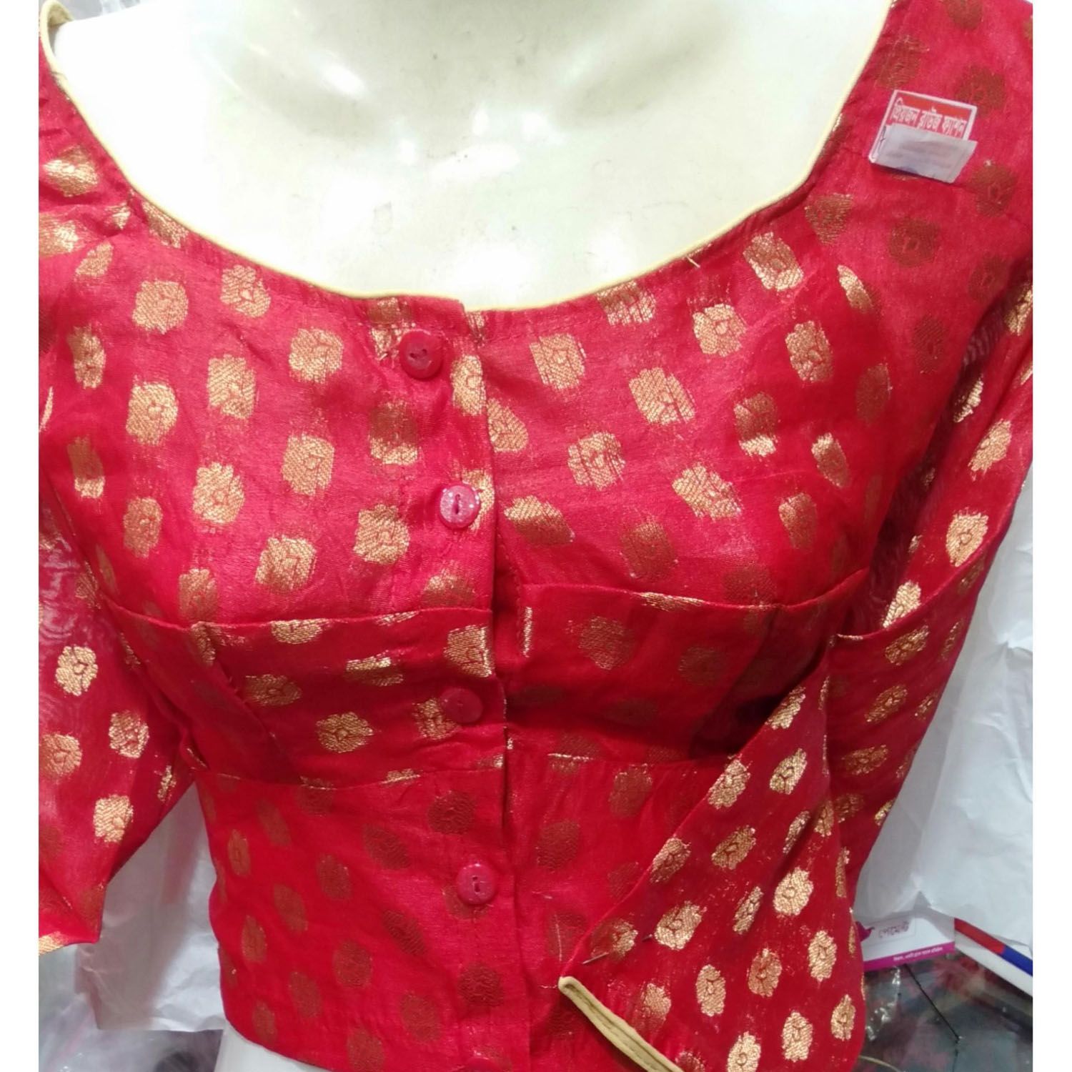 Indian Katan Bra Cut Saree Blouse With Inner Falls Best Qualityfull Good Stitching For Women's - Blouse For Women