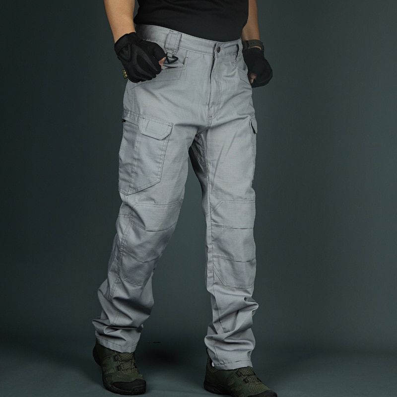 New Mens  Pants Multiple cket Elasticity  Uan Commuter Tacitcal Trousers Men Slim Fat Cargo Pant S-6XL