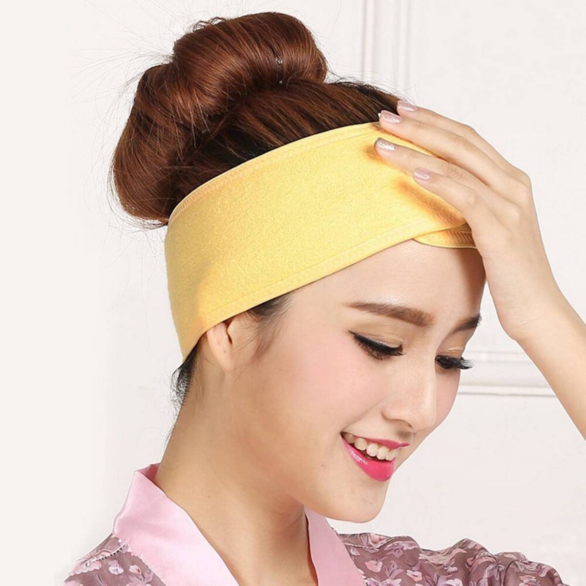 Spa Facial Headband Make Up Wrap Head Terry Cloth Headband