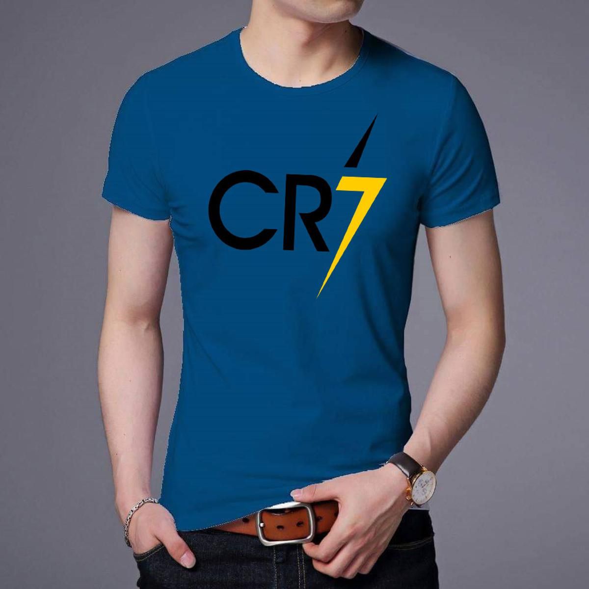 c r 7  jarsi Manfare's Stylish Half Sleeve T Shirt For Men
