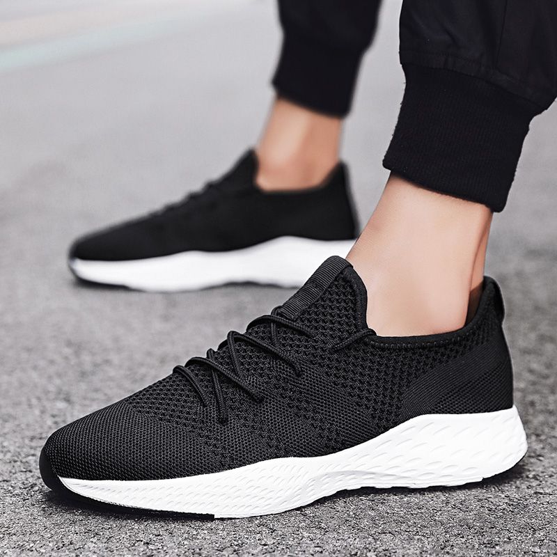 Fashion Shoes Men Mesh Shoes Men Running Shoes Men Comfortable Breathable Light Sneakers Men Jogging Trainers Shoes Casual Shoes Men Size 38-47