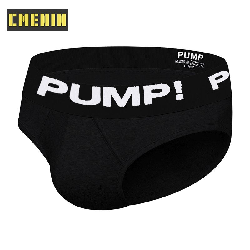 CMENIN 1pcs PUMP 1Pcs Cotton Floral  Underwear Men Jockstrap 2021 New Briefs Mens Underpants Man PU014