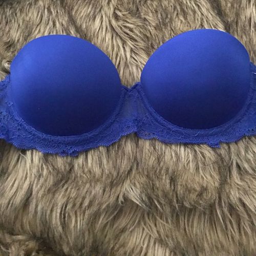 Blue Color Soft Foam-01 Bra for Women