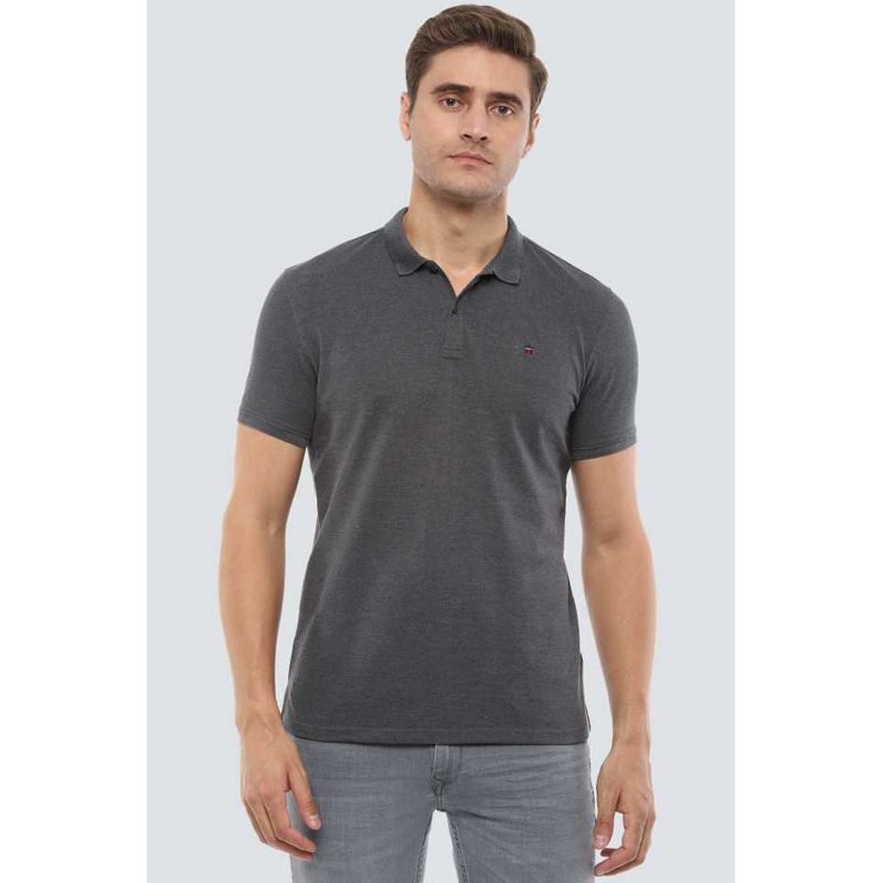 Men Polo Shirt Print Short Sleeve Golf Shirt Business Wear Cotton Casual Shirt