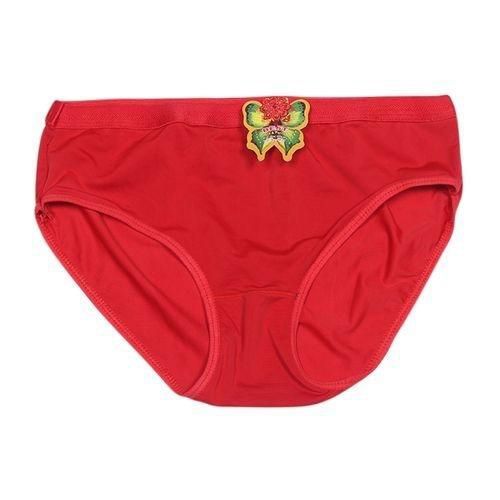 Red Cotton Panty For Women