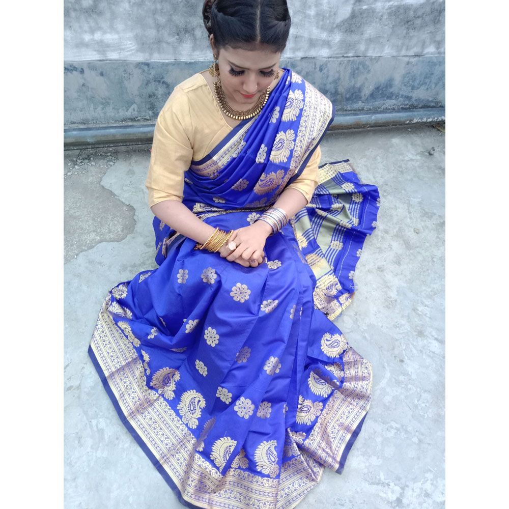 Standard Soft Katan Silk Saree For women