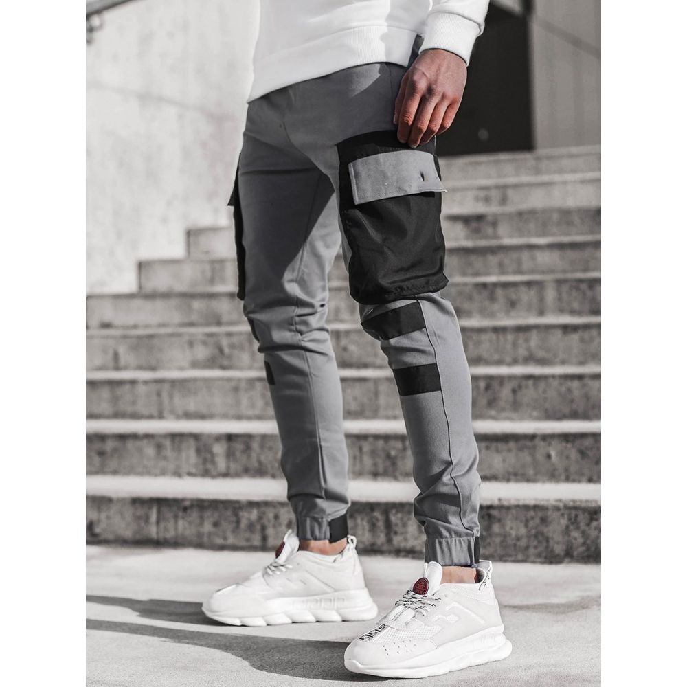 Spring and Summer men’s Jogging sweatpants Everyday casual slim trousers Cargo Pants for Men