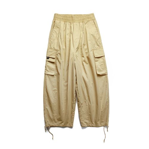 Multi-Pocket Cargo Pants Men's Casual Solid Colour Straight Pants Baggy Wide-leg Cropped Pants Men Ankle-length Pants