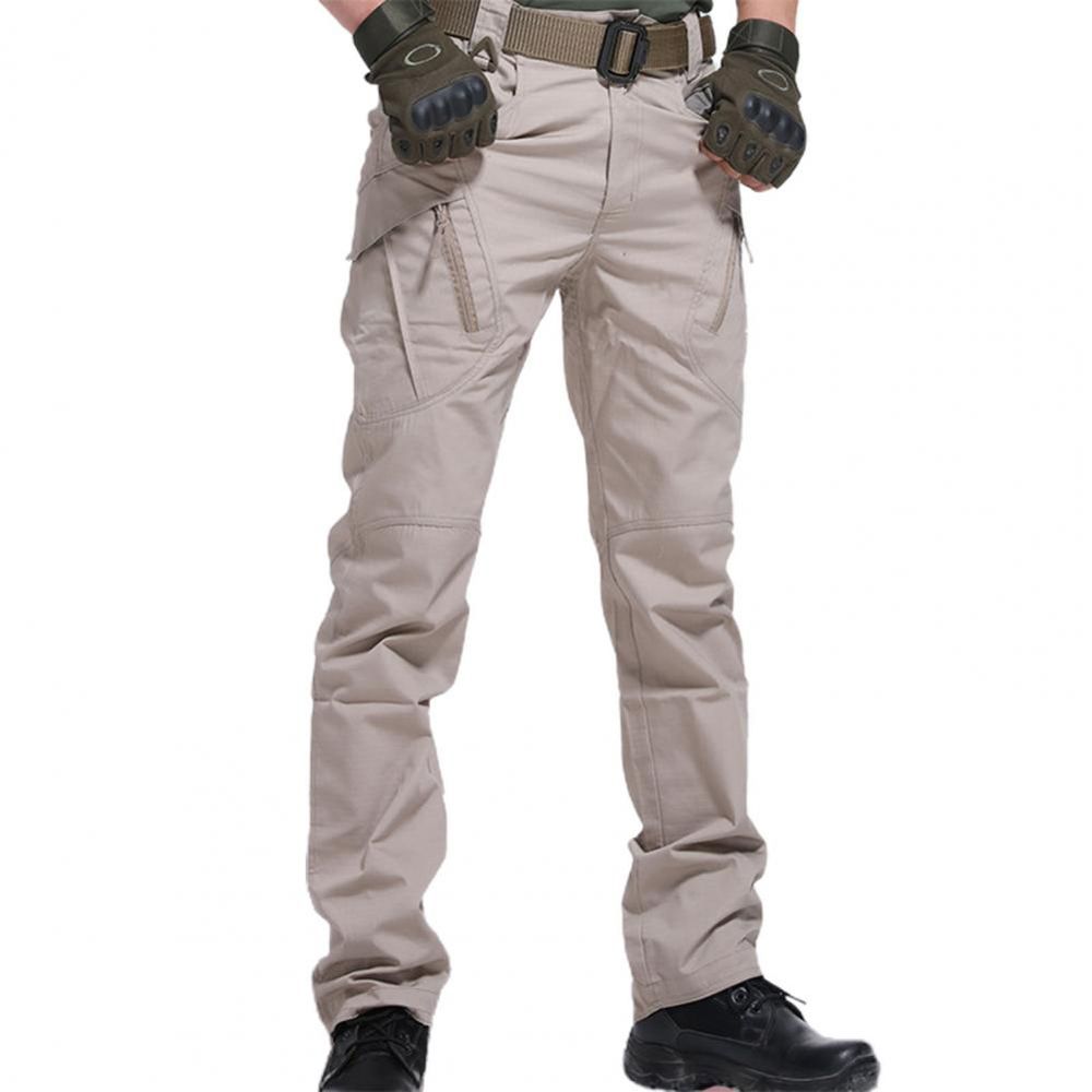60%HOT Overalls military tactical pants multi-pocket skin-friendly cotton bed waterproof casual trousers outdoor outdoor tre