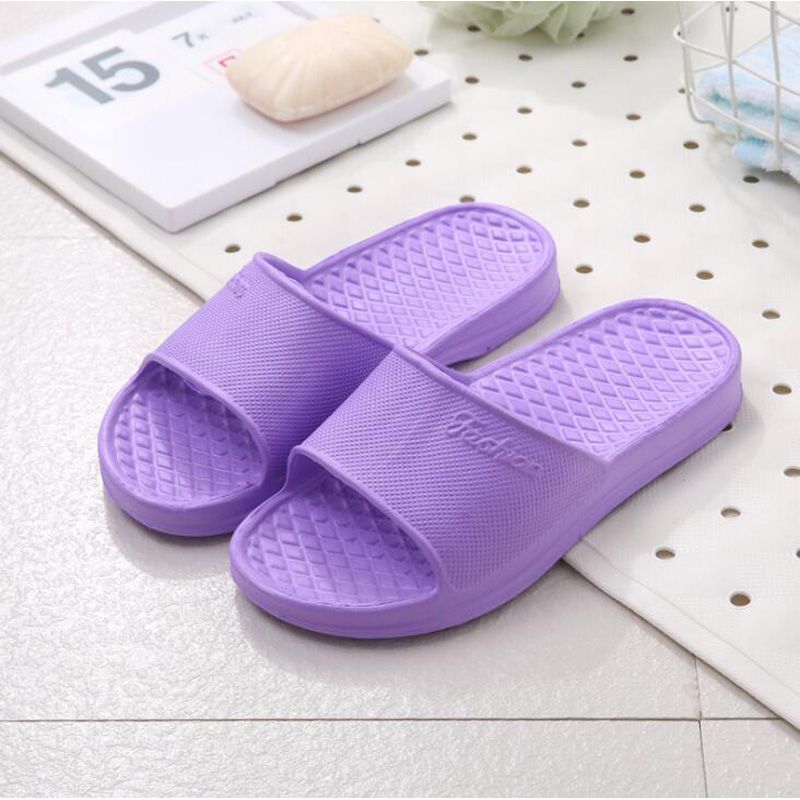 Summer Women Flat Home Slippers Hotel Bathroom Eva Non-slip Shoes Men Flip Flops Slides Sandals For Women
