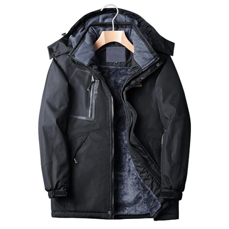 Clothing Winter Jacket Men Waterproof Military Parka Men With Hood Casual Warm Men's Coats Thick Long Parkas Homme 5XL