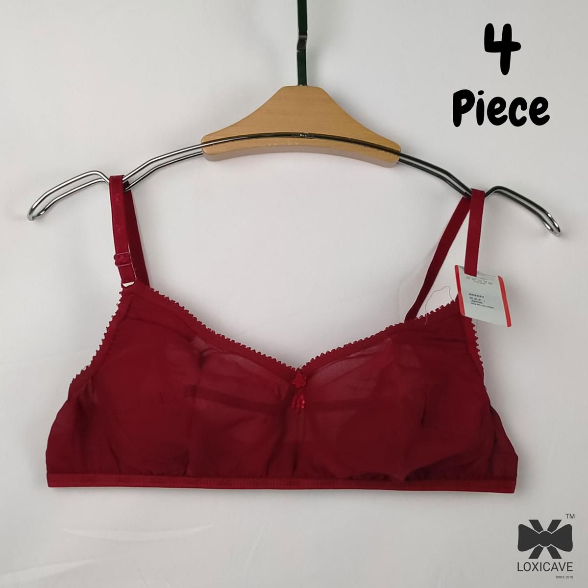 4 Pack 4 Color Indian Like Me Bra LIBR02