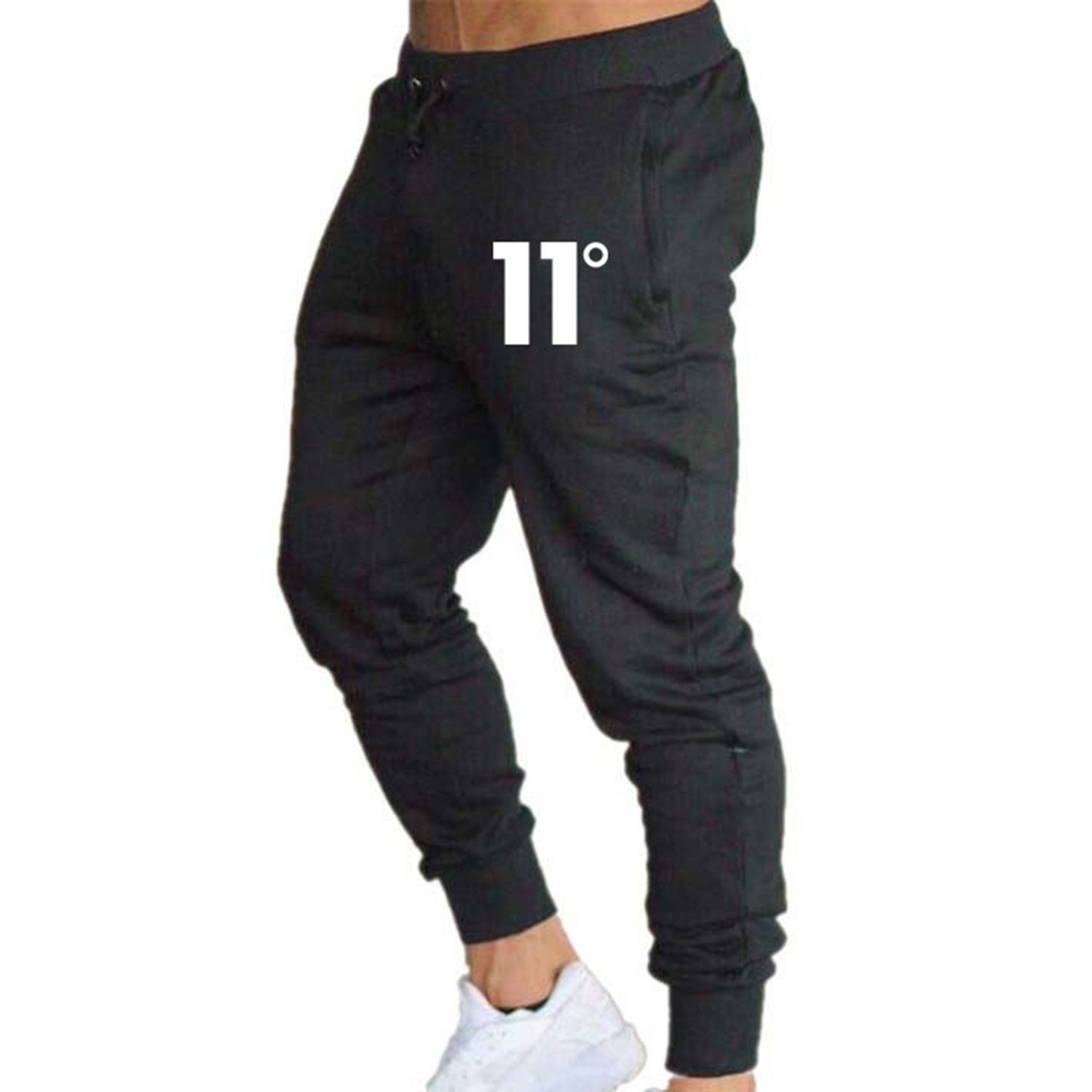 Casual Sweatpants Elastic Waist Breathable Number Print Casual Sweatpants