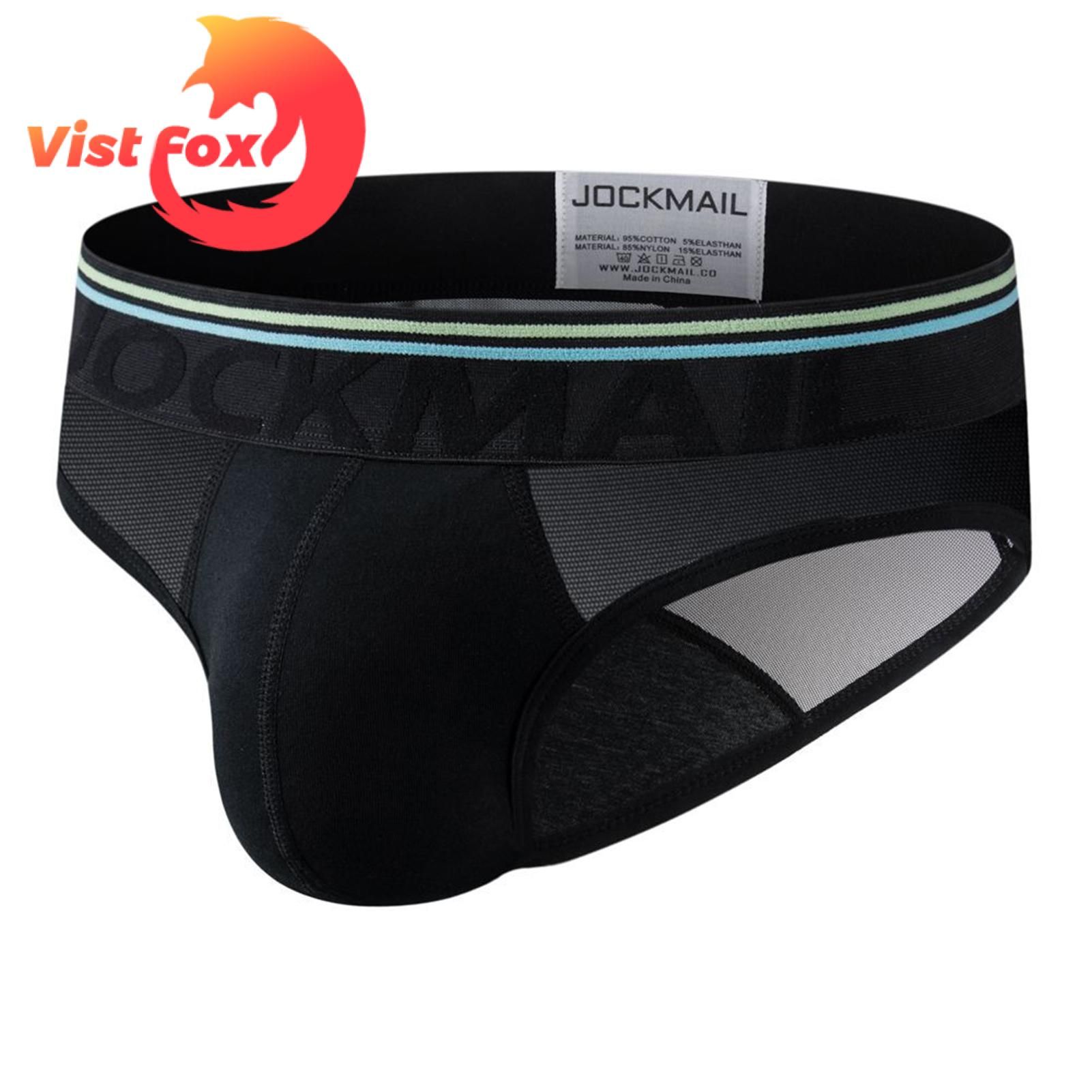 Vist Fox Men Underwear Brief Colorfast Smooth Edging Men Underpants