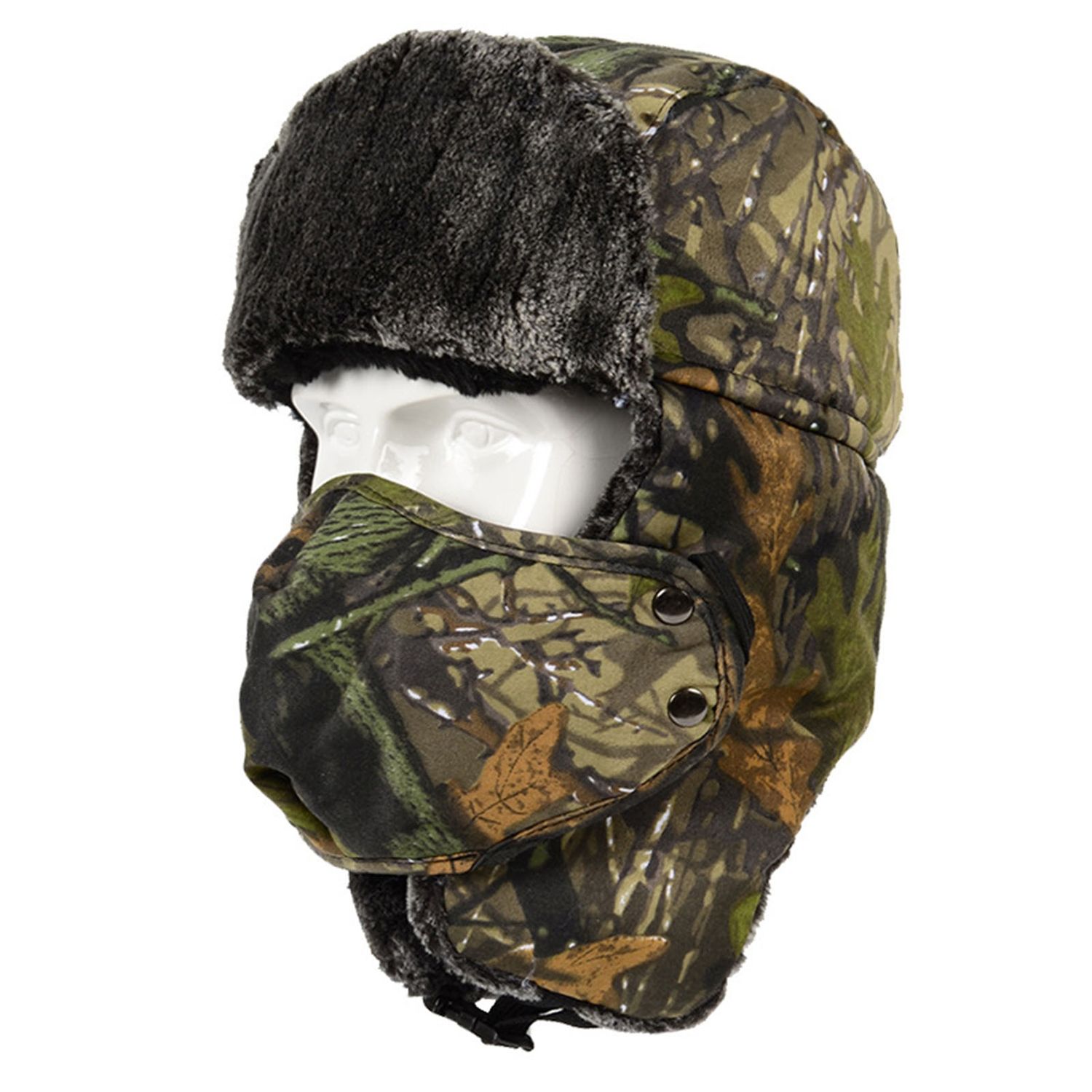 Men Cap Brimless Coldproof Korean Style Ear Flap Hat