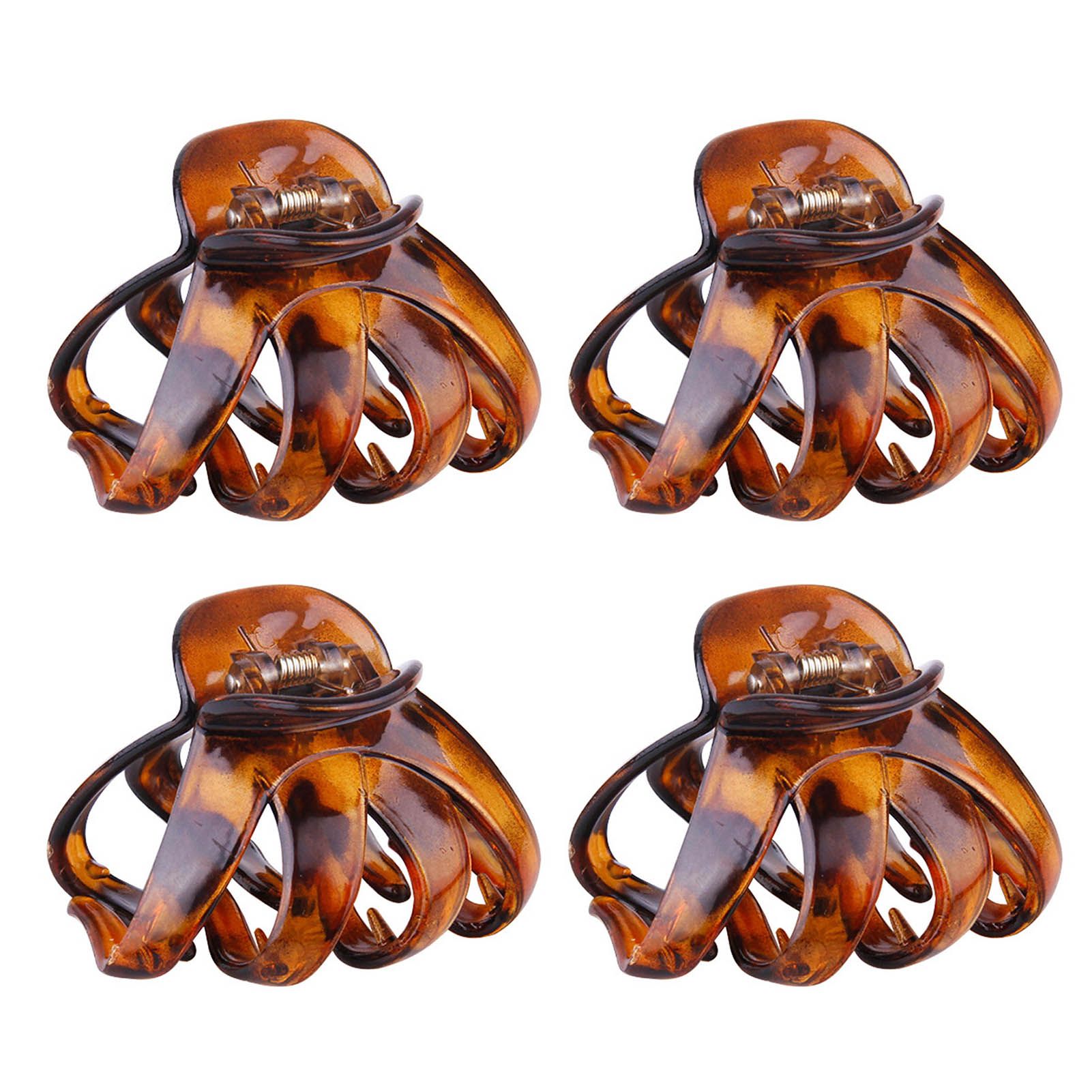 Hair Clips Solid Color Animal Element Pure Color Hair Claws